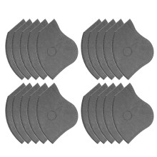 Melt Blown Cotton Activated Carbon Replacement Filters For Face Masks Multi Layer Air Purifying Dustproof Protection Universal Fit Anti Haze