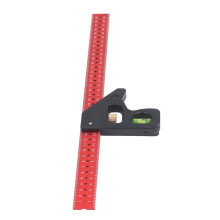 Verstellbares Aluminiumlegierung Schiebemesser 40 cm mit 90- und 45-Winkeln