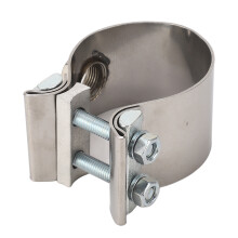 Verstellbarer 304-Edelstahl-Weitband-Sensorklemme für Abgaspipe