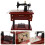 Vintage Naaimachine Muziekdoos Model Formaat 8
