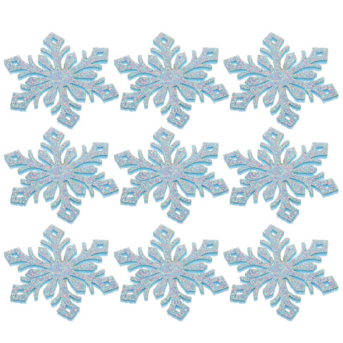 30 Pezzi Applicazioni Fiocco Di Neve Spille Per Capelli Decorative 1
