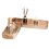 Multifunctional Wall-Mounted Rotating Storage Corner Shelf, 180 Degree Rotating Adhesive Wall-Mounted Storage Rack A 1
