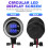 Car Water Temperature Gauge: Display Voltometro Installazione Compatta 7