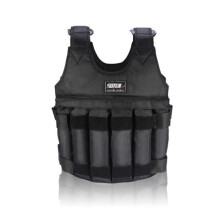 Loading Weighted Vest 20Kg Adjustable Weight Boxing Training Waistcoat Workout Fitness Equipment Waistcoat Sand Clothing