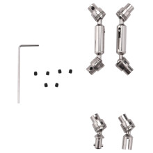 Metal FräMre Bakre Drivaxel för 1/16 WPL B16 B36 Henglong 6WD Lastbil RC Bilreservdelar