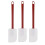 3Pack EspáTulas de Silicone Resistente Ao Calor, EspáTula de Silicone, EspáTula de Raspador de Borracha 10 Polegadas, Uso de Cozinha A 1