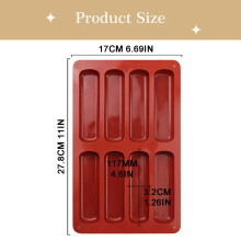 Múnla Barra Gránaigh Silicone, 2 phíosa Múnla Barra Gránaigh Silicone 8 gCuas - Tacar Múnla Barra Fuinnimh Dronuilleogach Neamhghreamaitheach