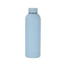 Tazza da viaggio, 500 ml, in acciaio inossidabile, con apertura stretta, isolata, ideale per sport all'aria aperta, tazza termica portatile con