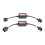 Plug And Play LED Headlight Conversion Kits Decoder CAN-BUS Anti Flicker Resistor EMC Warning Error Free Vehicle Anti Flicker Relay System With 1