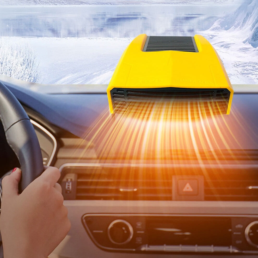 Car Windshield Defogger Heater In With Natural Wind And Fast Heating Yellow 9551475188713