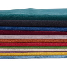 12 folhas de veludo macio dupla face de 29x20cm, cores sortidas – Artesanato DIY, costura, confecção de bonecas