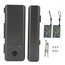 Glas Doras Cliste Leictreonach le Ilmhodhanna Rochtana lena n-áirítear Pasfhocal Cárta IC Méarloirg, Aip Soghluaiste Bluetooth, Díghlasáil