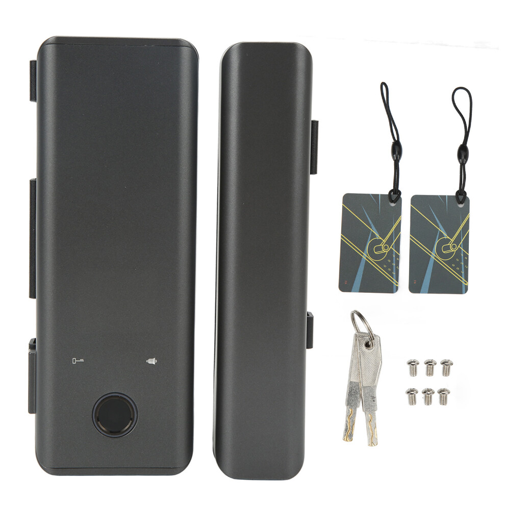 Electronic Smart Door Lock With Multiple Access Methods Including Fingerprint Ic Card Password Bluetooth Mobile App Remote Unlocking And Abnormal 9370362745644