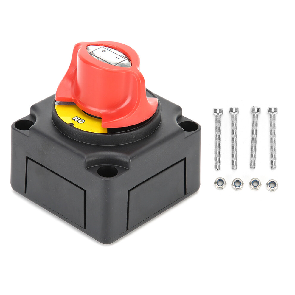 Easy To Use Manual Switch12v300a Battery Disconnect Isolator, Waterproof Marine Boat Truck Disconnect With Copper Tinned Brass Terminals And 9028731886442