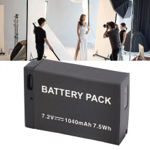 Kamera-Akku mit Type-C, 7,2V, 1040mAh für EOS R50, R10, T8i, M5