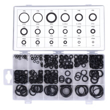 Air or Gas Connections Rubber O Rings Kit Universal O Ring Assortment Set Plumbing Sealing Repair Resist Oil and Heat High Temperature Resistance