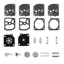Kit de reparo de carburador RB-39 com 2 conjuntos e juntas para motores de motosserra McCulloch 32cc-38cc, Eager Beaver 2010/2014/2016/2116 e Zama