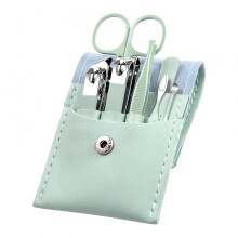 Tacar Manicure Tacar Manicure Pedicure Tacar Grúmaeireacht Ingne d'Fhir, Tacar Ingne Taistil 7in1 Tacar Gearrthóirí Ingne d'Fhir d'Ingne agus do