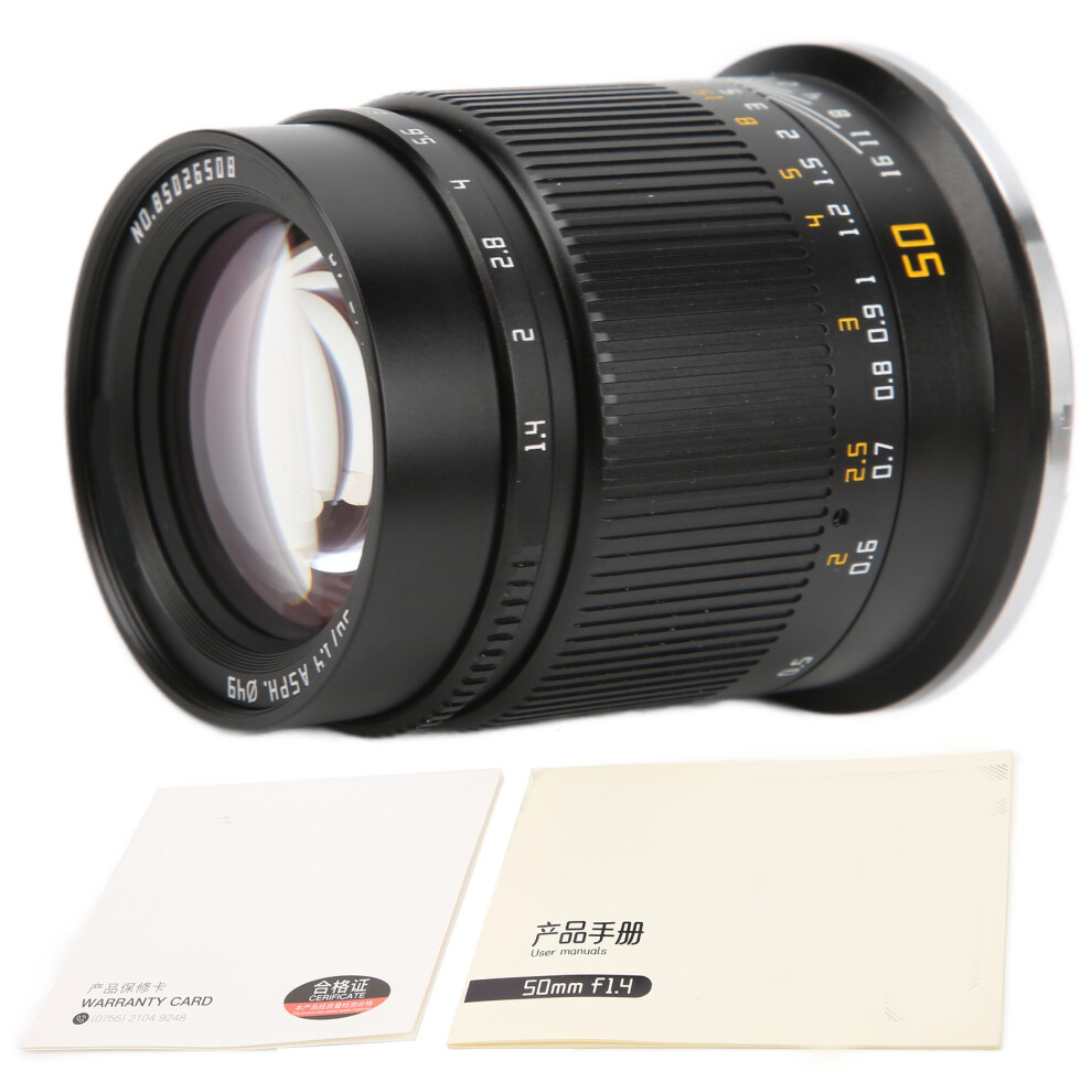 High Sharpness Mirrorless Camera Lens With Aspherical Element, Manual Focus Large Aperture Full Frame Lens For Versatile Focal Length And Exceptional 9370362744098