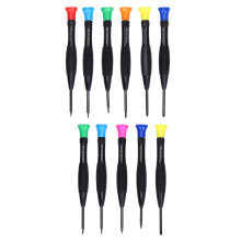 Ball Bearing Swivel Joint Precision Screwdriver Set Magnetic Small Flathead Phillips Pentalobe Torx Star Fish Scale Surface Chromium Vanadium Steel