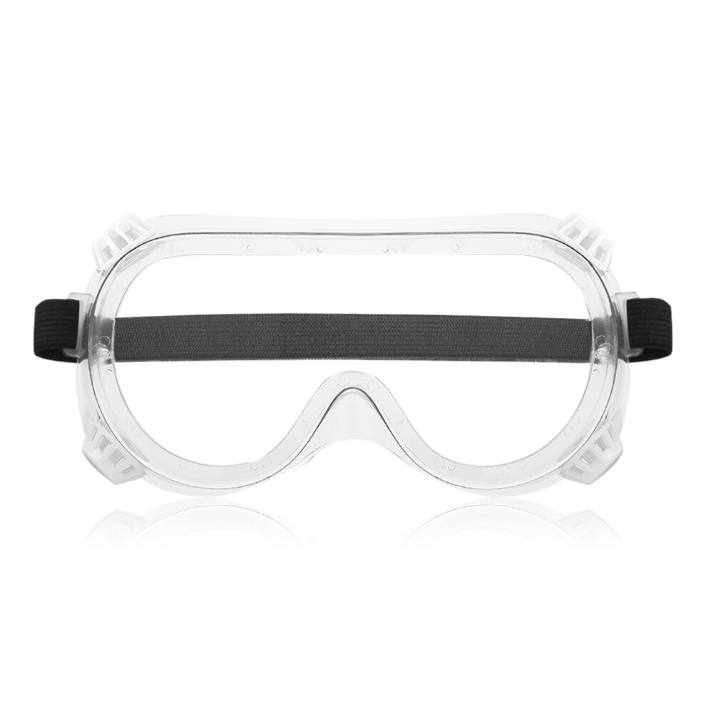 Safety Eyewear Anti Fog Impact Resistant Chemical Splash Protection Uv Blocking Ventilation Goggles With Soft Pvc Frame And Fits Over Prescription 9370362937001