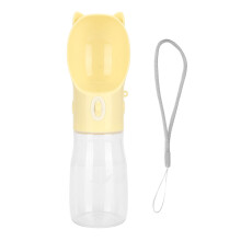 Portable Pet Water Bottle With Lanyard, Water Dispenser For Dogs Featuring Leak Proof Seal And One-Hand Operation, Durable And Safe For Outdoor Use