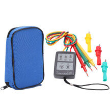 Testeur de tension multifonction sans pile avec détection de coupure de fil, analyseur de circuit et localisation rapide des défauts. Mesure RMS
