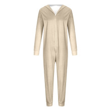 Family Matching Hooded Zip-Up Loungewear Set