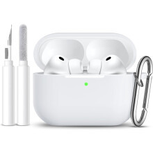 Nárazuvzdorný silikónový kryt na AirPods Pro3 v námorníckej modrej farbe