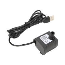Hydroponic Systems Submersible Water Pump USB Waterproof Amphibious Design Low Noise Flow Control Device Aquarium Fountain Pump for Fish Tank Pond