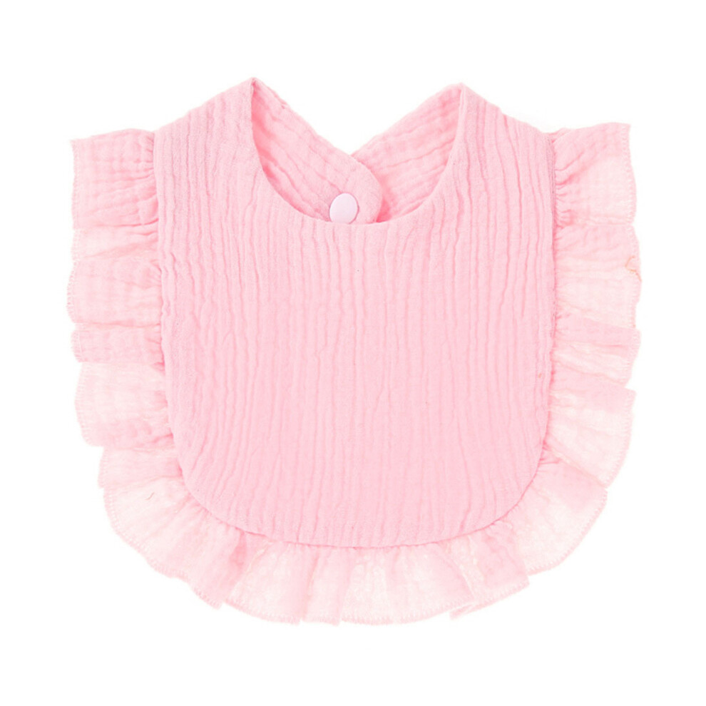 Snap Closure Unisex Design Soft Baby Bibs Multi Layer Protection Stylish Appearance Breathable Cotton Muslin Bibs Adjustable Bibs For Teething Babies