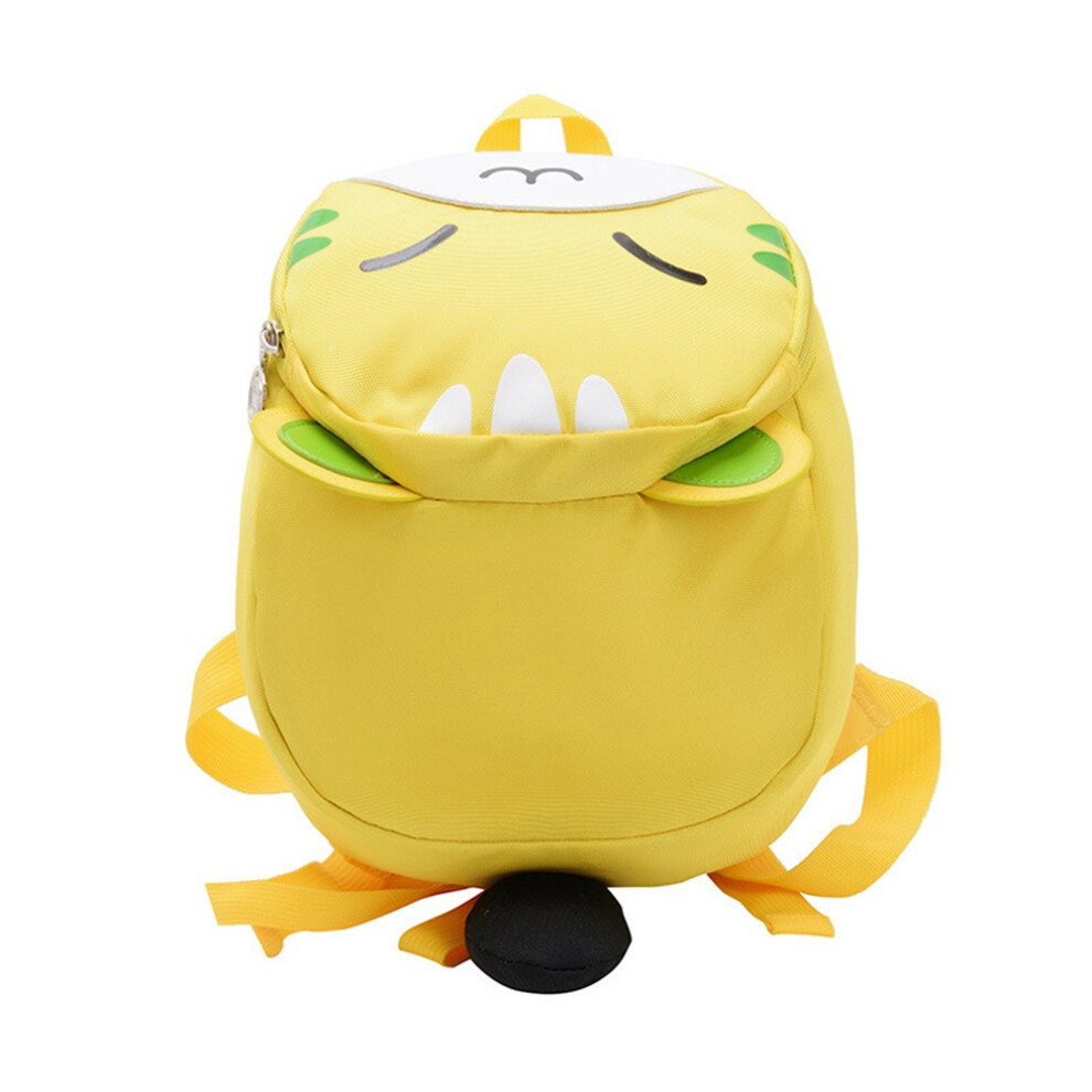 Preschool Backpack Cute Lion Design Toddler Schoolbag Roomy Pocket Neoprene Lunch Bag Detachable Harness for Child Safety Adorable Cartoon Patterns