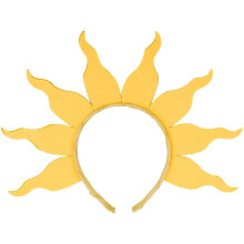 Diadema divertida con forma de sol, tocado de fiesta, diadema, aro para el cabello, accesorios para el cabello para fiestas.