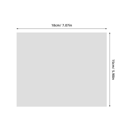 5St Transparante 3D Sjabloon Sheets PVC Voor DIY Creatieve Projecten 2