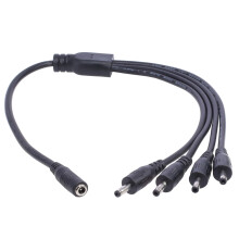 Napájecí adaptérový kabel 3,5x1,35 mm samice-samec CCTV konektor prodlužovací kabel pro malý ventilátor