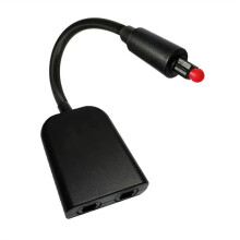 Convertitore nel Fibra Ottica un 6 Core Cavo nel Fibra Ottica Audio 2 nel 1 Uscita Adattatore nel Fibra Ottica 1/2 Distributore nel Fibra Ottica Audio