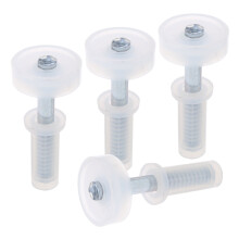 Set of 4 Resistance Bands Bi-fold Closet Door Hardware Repair Part Bi-Fold Door Top Guide Wheel Plastic