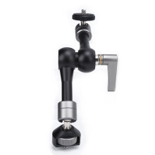 Scharnierende Magic Friction Arm met vergrendeling met één sleutel en 1 4-inch schroefadapters, voorzien van onafhankelijke gewrichten en een