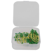 Adorable Pineapple Shaped Paper Clips Electroplated Surface Durable Iron Material Reusable Metal Clips Cute Design Multi Purpose Use Decorative