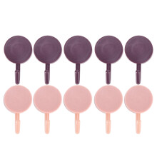Removable Wall Hangers Adhesive Hooks Water Resistant Oil Resistant Easy To Install For Kitchen Bathrooms Bedrooms
