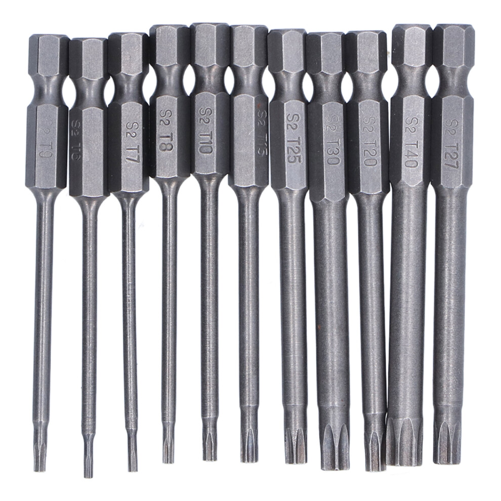 Security Torx Screwdriver Bit Set Tamper Proof Magnetic Tips S2steel High Quality Wear Resistance Wide Application Quick Change Hex Shank Premium 9191629343867