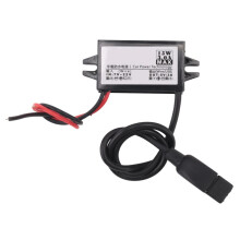 BilströMomvandlare 12V Till 5V 3A SpäNningsomvandlare med Enkla USB-Adapterkontakter för Telefonladdning Av Bilstereo