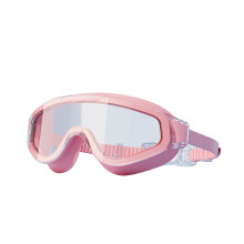Adjustable HD Swim Goggles, Large Frame, Gradient Electroplated Silicone, Anti-Fog, Unisex – Compatible with Adult Swimmers