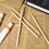 30 pz bastoncini legno per graffito artibetter, stilo e pittura 10