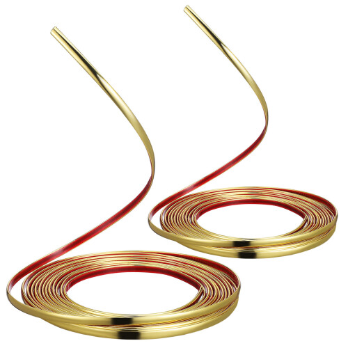 Flexibele Lijst Goud 2 Rollen 117,9x0,31x0,08in 1