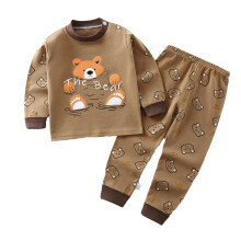 Little Boys Girls Pajamas Dinosaur Animals Cartoon 2PCS Train Toddler Kids Cartoon Sleepwear Fall Homewear Sets