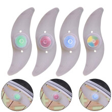 Cycling Wheel Spokes Lamp / Mountain Bike Spokes S-Type Light / Bicycle Riding Equipment Fixed Gear Willow Leaf Lamp Multi-color