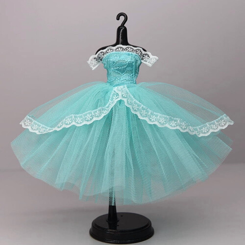 Vestido de balé tutu da moda para bonecas de 11,5 polegadas, roupas e acessórios para bonecas 1/6, saia para festa de baile.