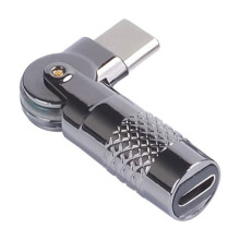 Adaptateur rotatif USB-C vers USB mâle 90 60 W