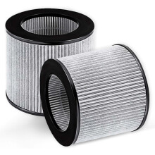 Ersatzfilter 2801, kompatibel mit Bissell MYair 2780/2780A/2780B/2780P/27809 – 2er-Pack, 3-in-1 HEPA + Aktivkohle